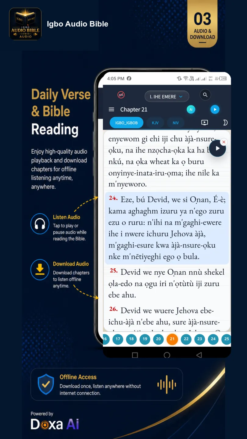 Igbo Audio Bible screenshot 3