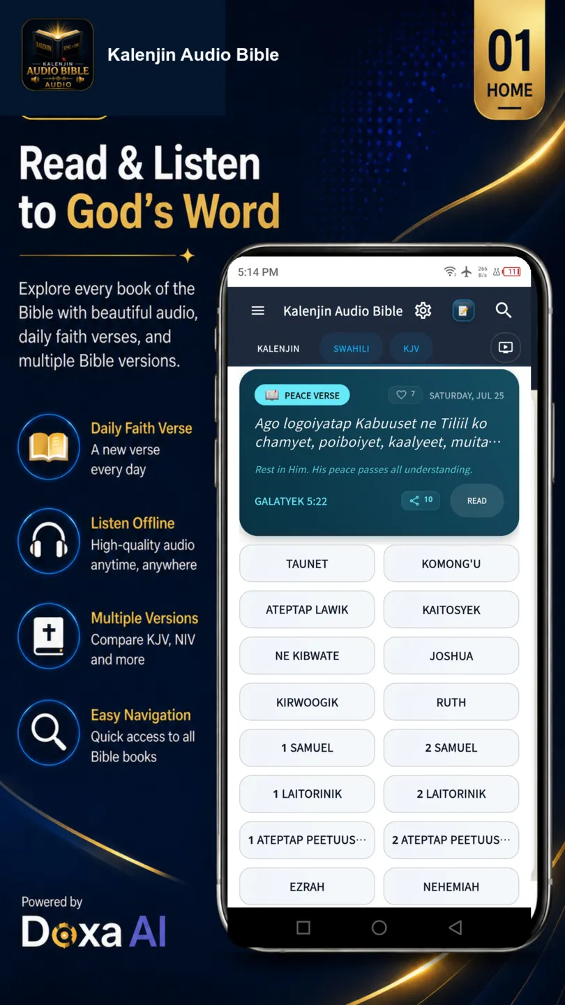 Kalenjin Audio Bible screenshot 1