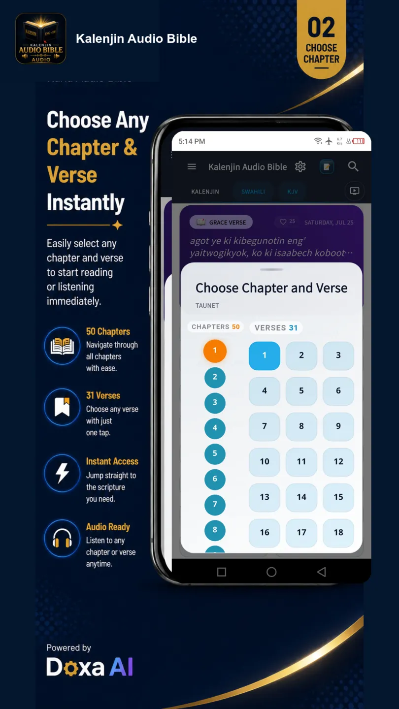 Kalenjin Audio Bible screenshot 2