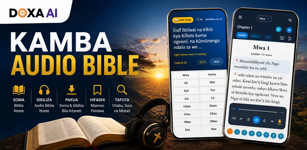 Kamba Audio Bible feature graphic