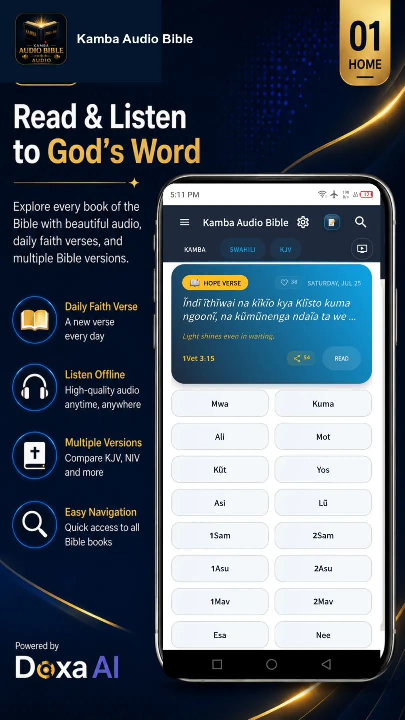 Kamba Audio Bible screenshot 1