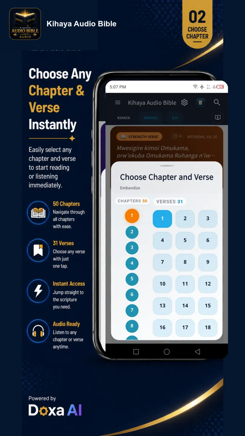 Kihaya Audio Bible screenshot 2