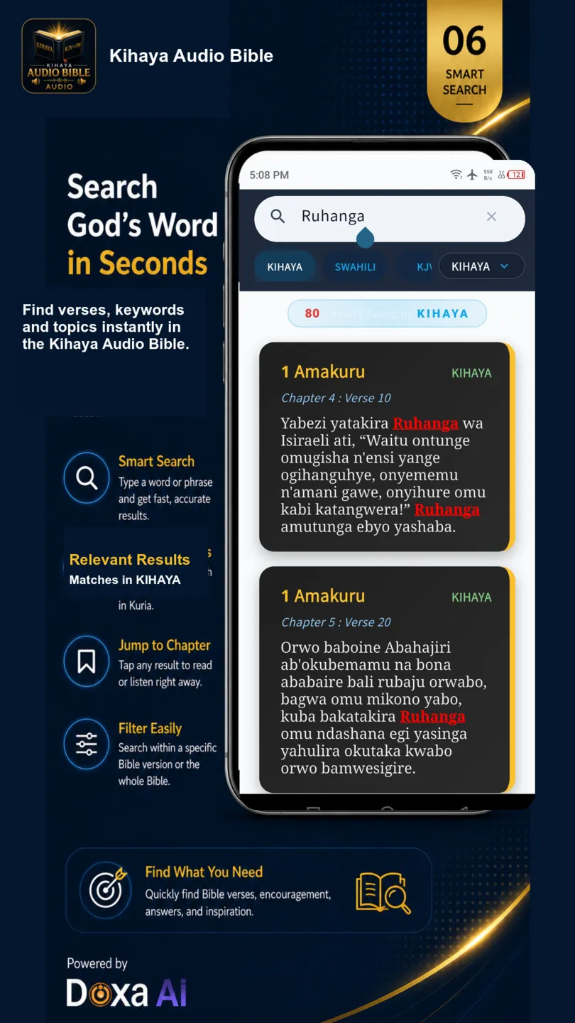 Kihaya Audio Bible screenshot 6