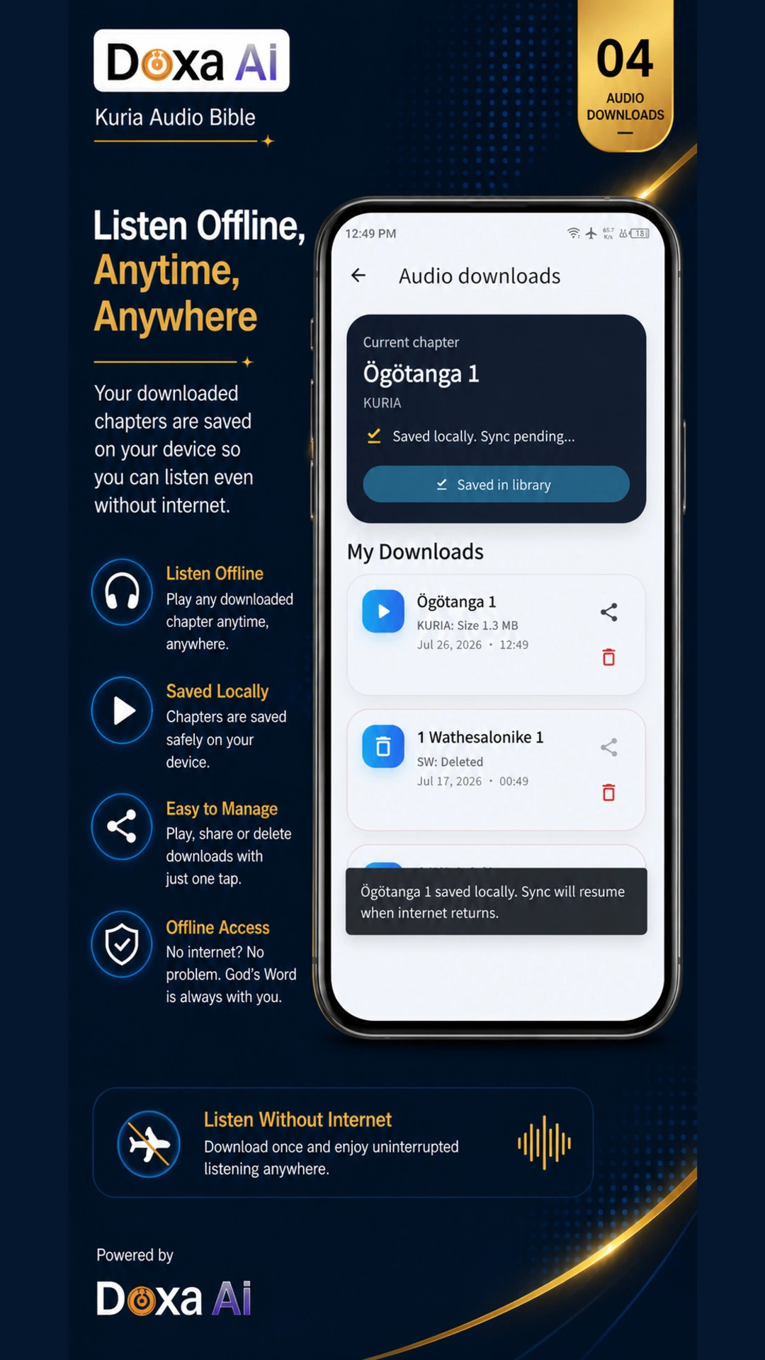 Kuria Audio Bible screenshot 4