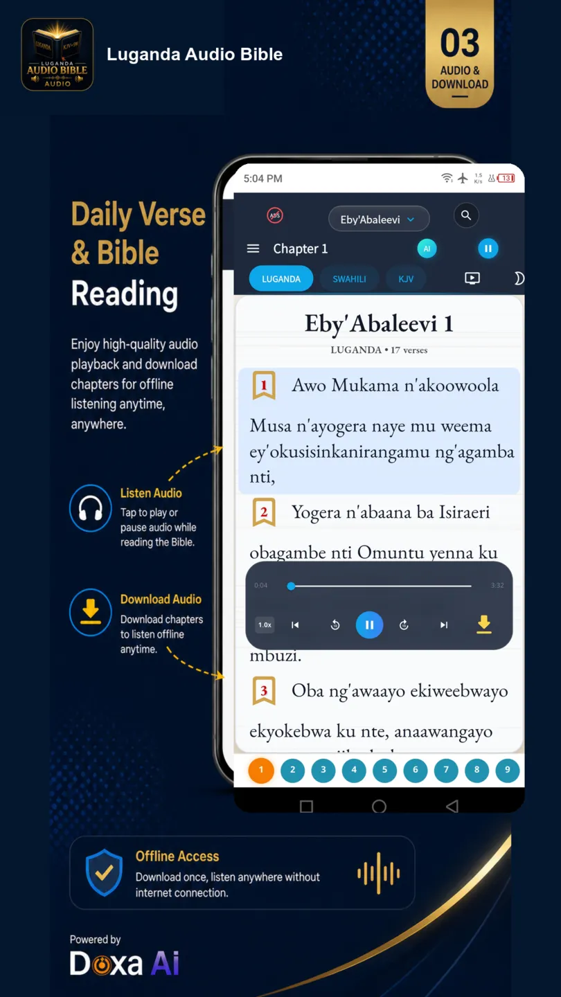 Luganda Audio Bible screenshot 3