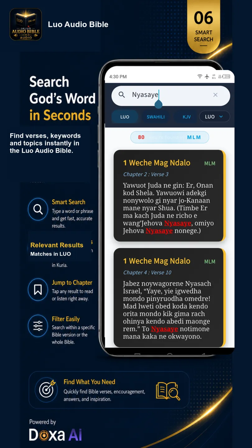 Luo Audio Bible screenshot 6