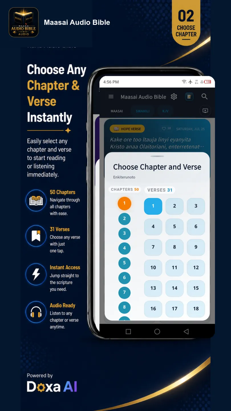 Maasai Audio Bible screenshot 2