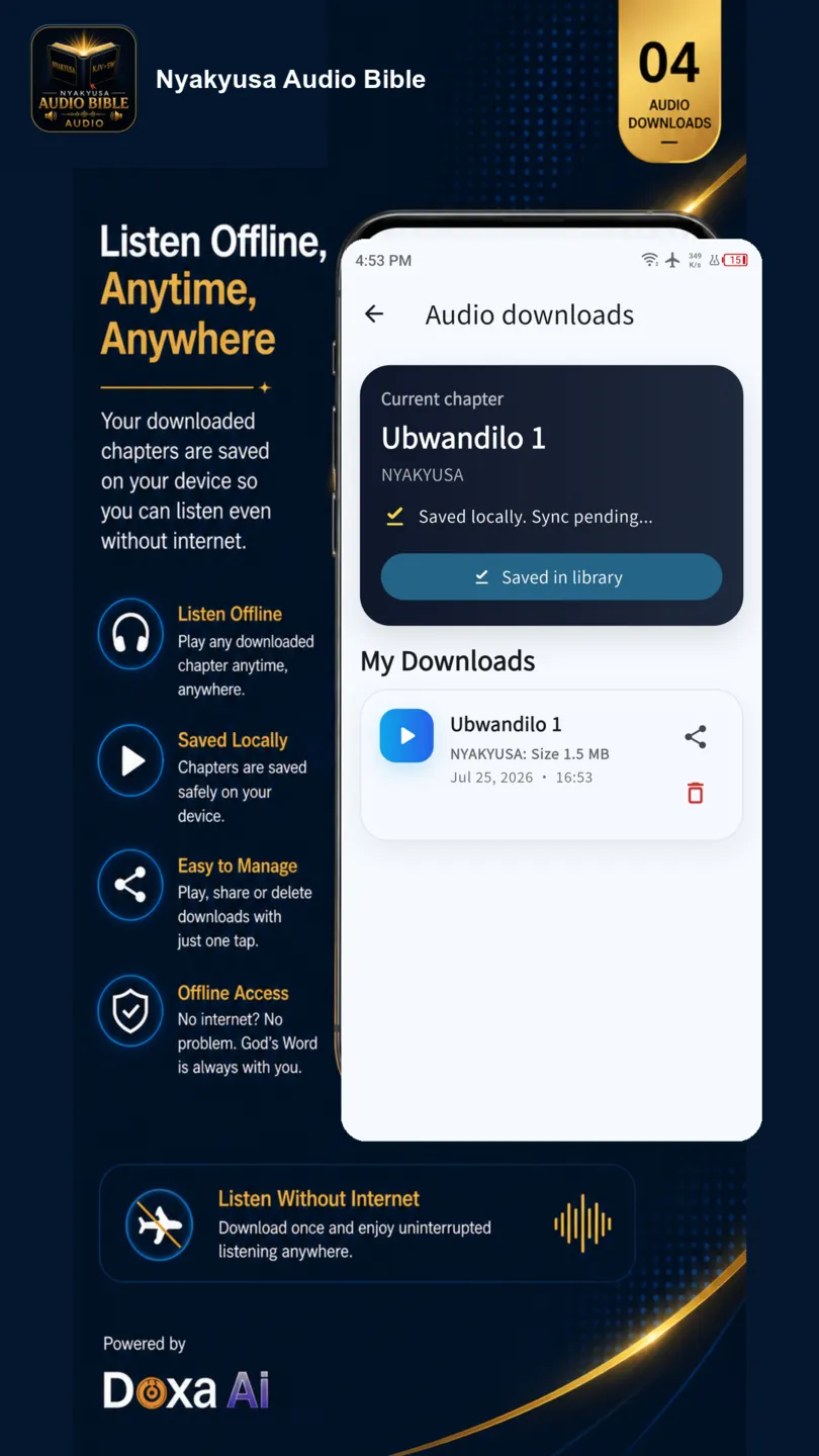Nyakyusa Audio Bible screenshot 4