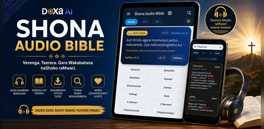 Shona Audio Bible feature graphic