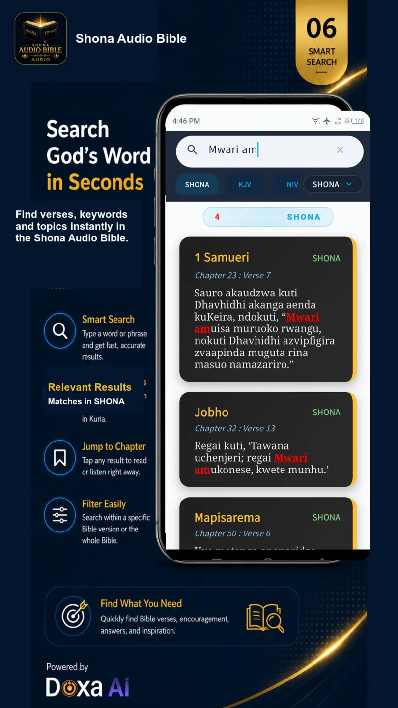 Shona Audio Bible screenshot 6