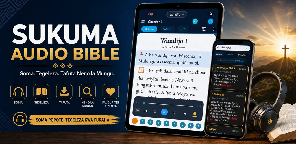 Sukuma Audio Bible feature graphic