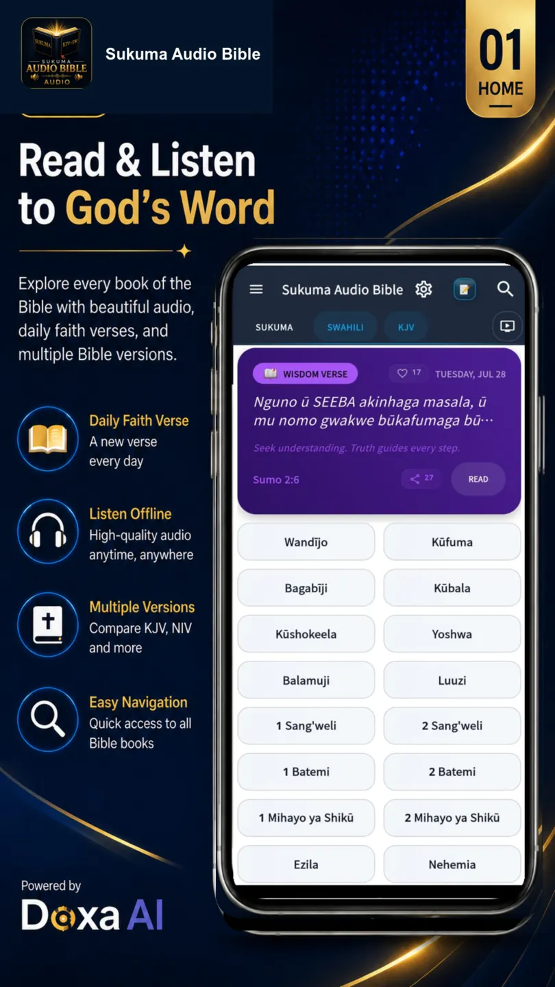 Sukuma Audio Bible screenshot 1