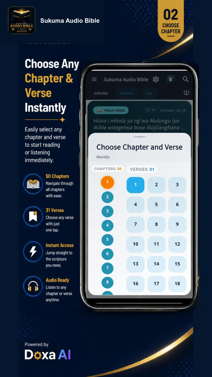 Sukuma Audio Bible screenshot 2