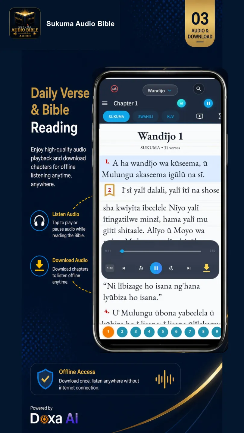 Sukuma Audio Bible screenshot 3