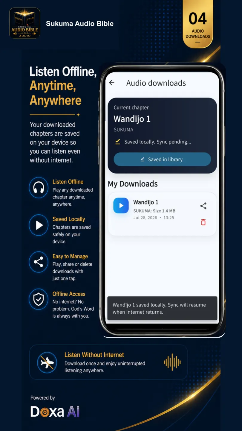 Sukuma Audio Bible screenshot 4