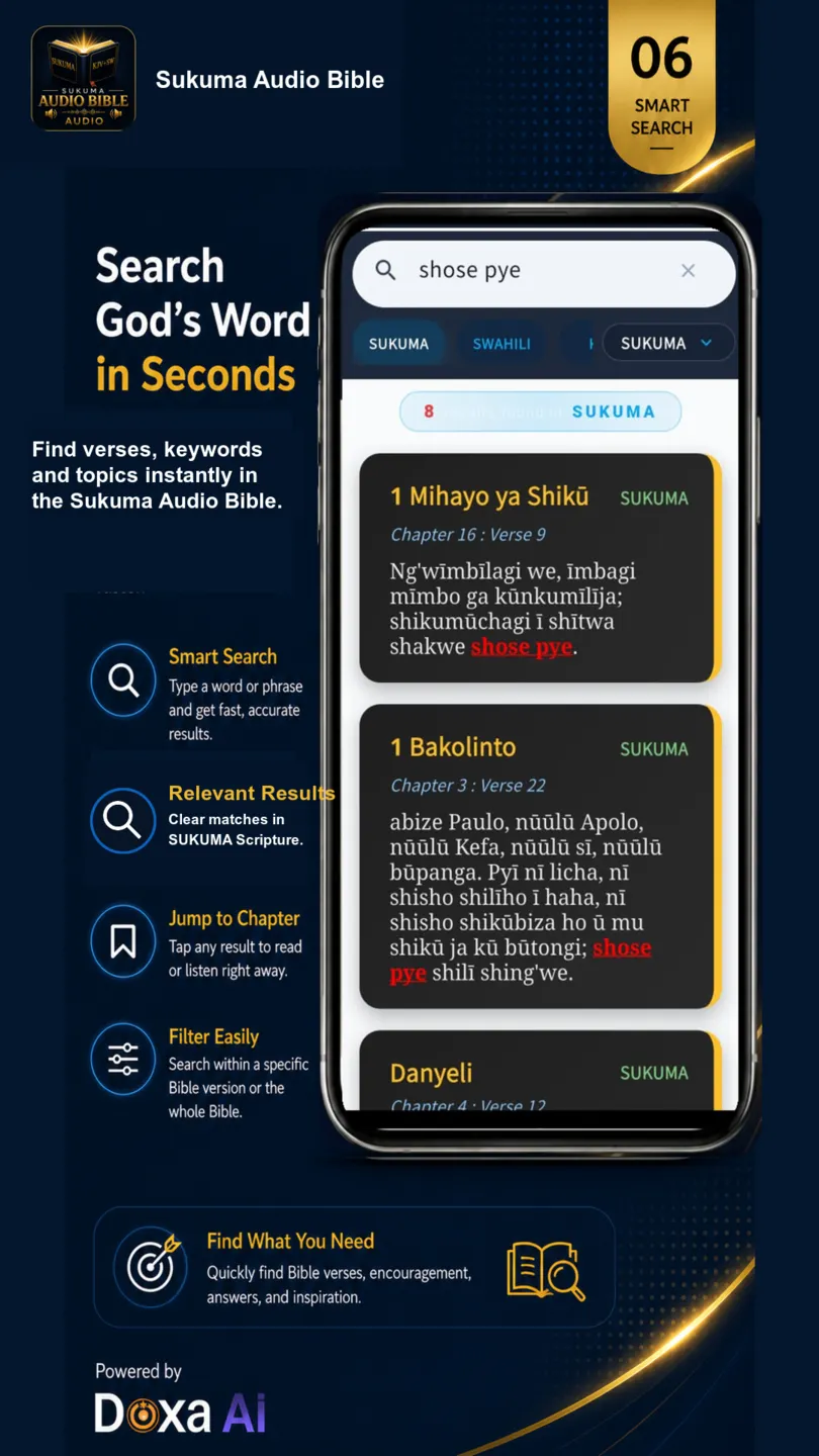 Sukuma Audio Bible screenshot 6