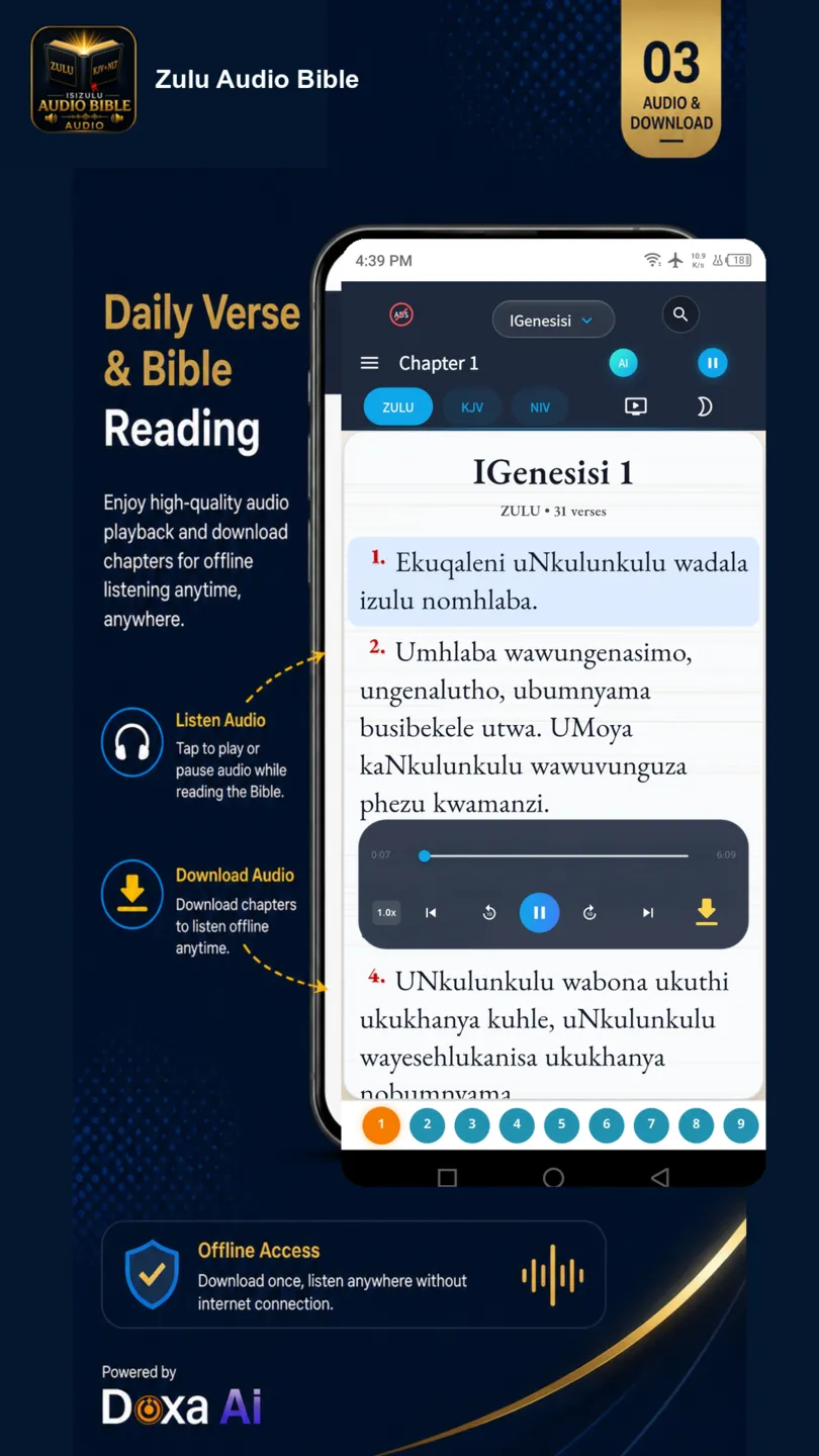 Zulu Audio Bible screenshot 3