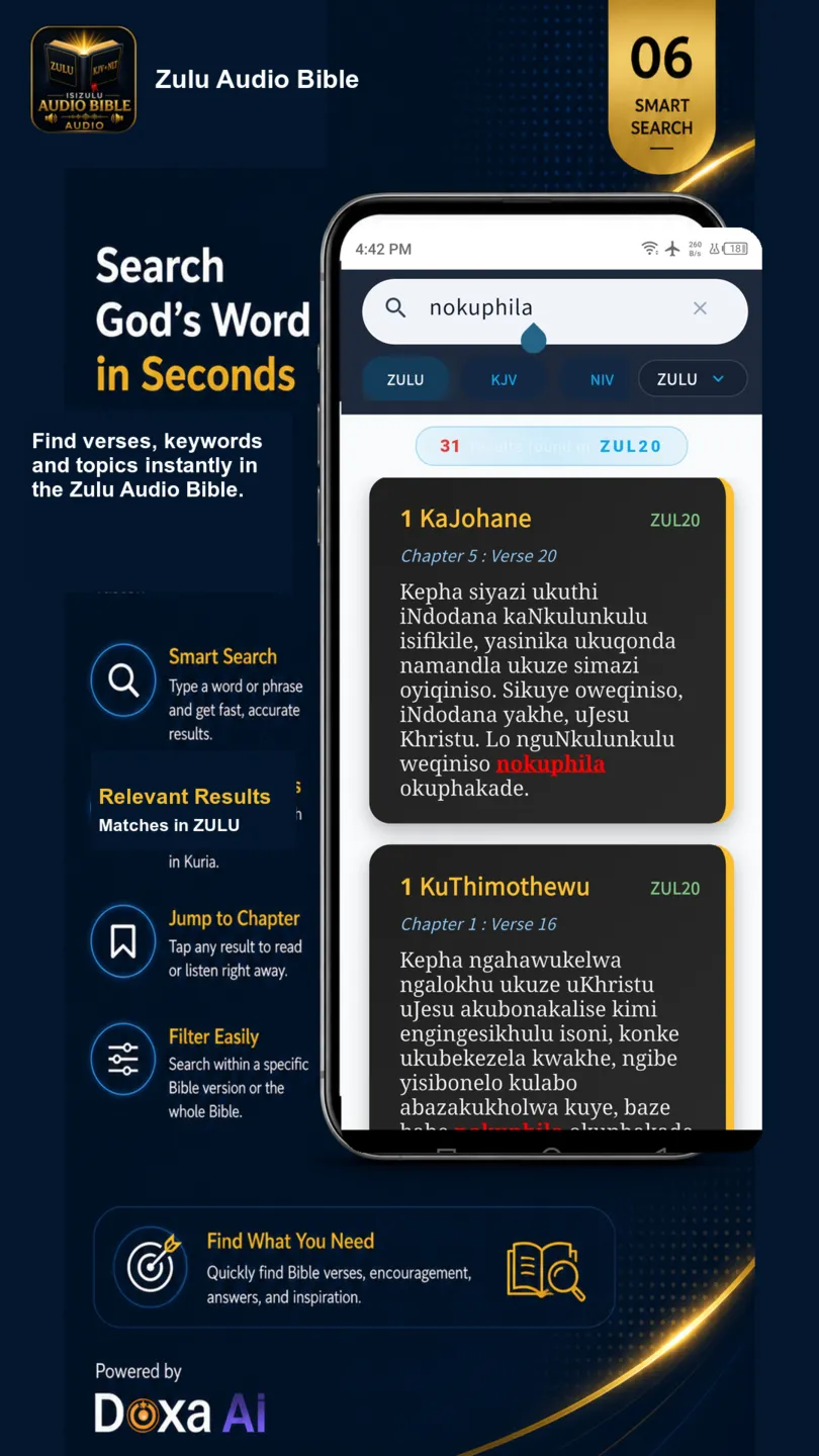 Zulu Audio Bible screenshot 6